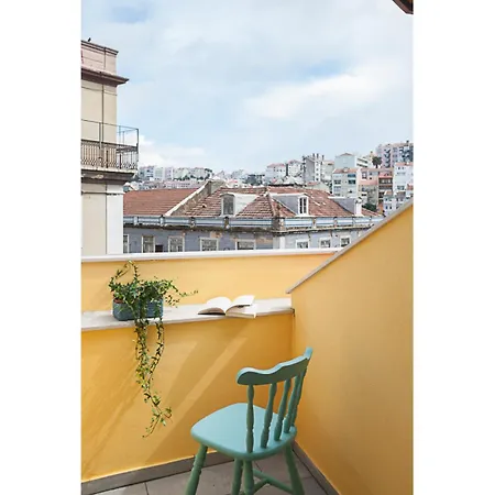 Vida Boa 5 Charme & Terrace Apartament Lizbona